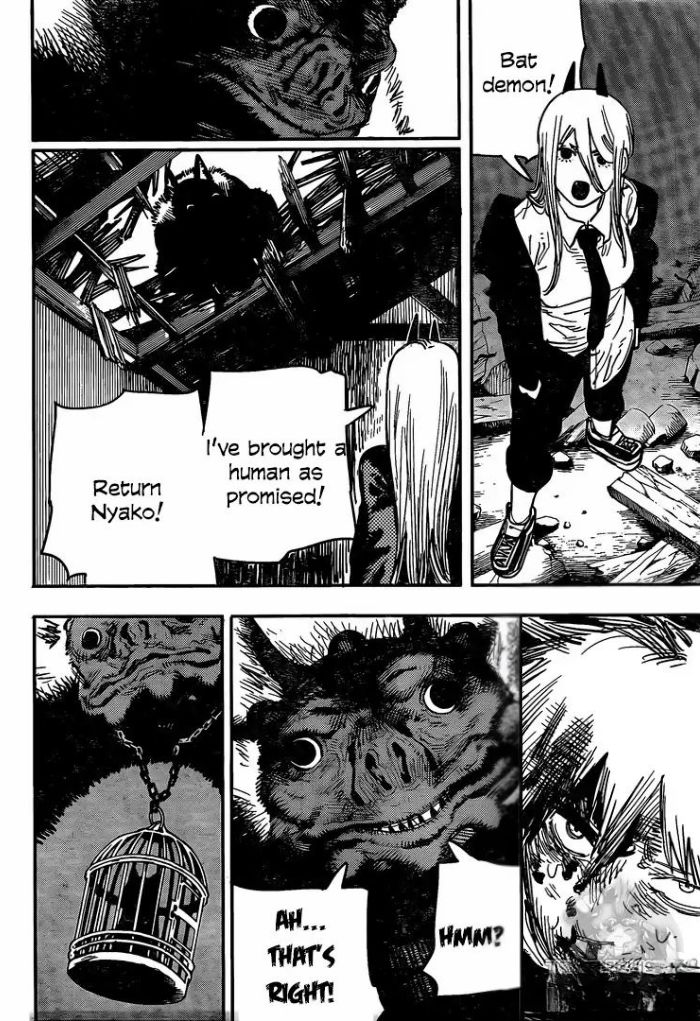 Chainsaw Man Chapter 7 Nyako’s Where Abouts