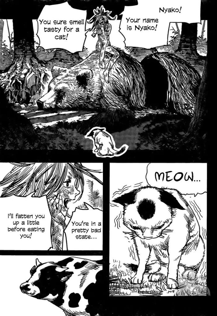 Chainsaw Man Chapter 7 Nyako’s Where Abouts