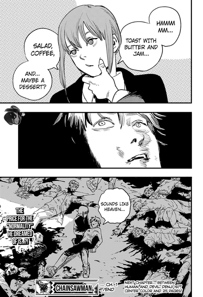Chainsaw Man, Chapter 1
